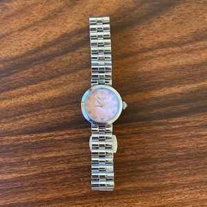 Kate Spade Silver/Pink Watch